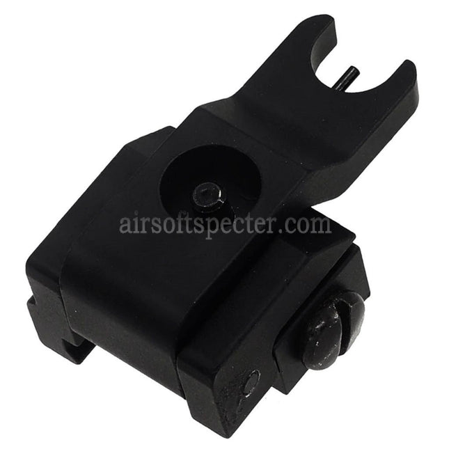 AIRSOFT SPECTER Metal Alloy SR15 Flip Up Front Sight For 20mm Picatinny Rail Rifles