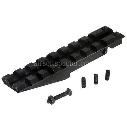 5KU 100mm AK Rear Sight 20mm Picatinny Rail Mount Suitable For Low Profile Red Dot Optics