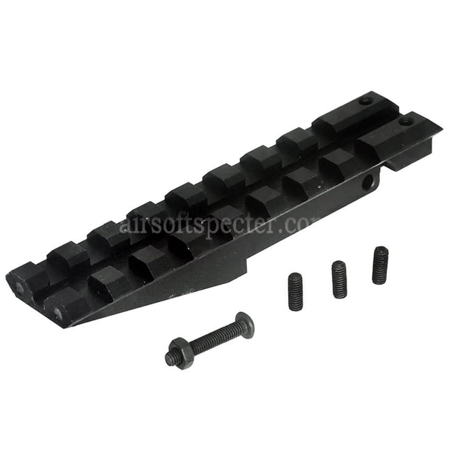 5KU 100mm AK Rear Sight 20mm Picatinny Rail Mount Suitable For Low Profile Red Dot Optics