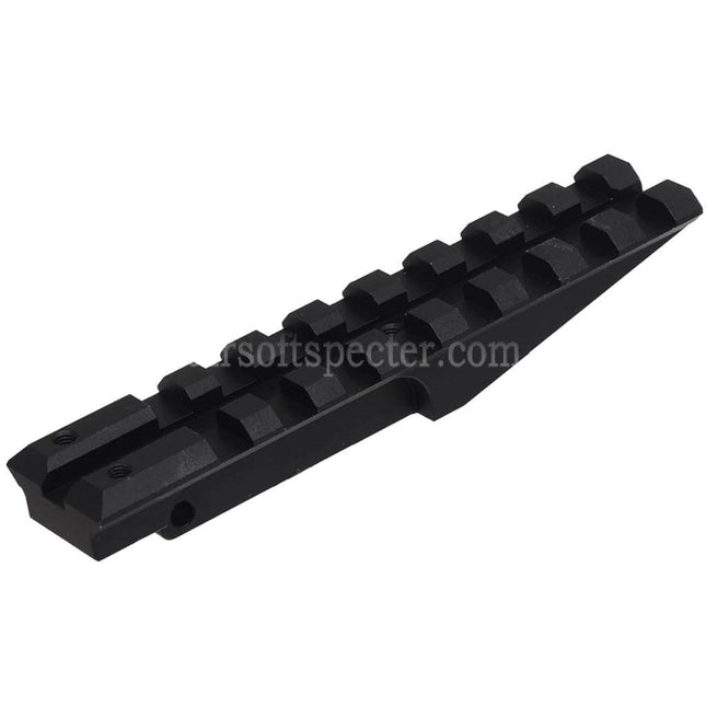 5KU 100mm AK Rear Sight 20mm Picatinny Rail Mount Suitable For Low Profile Red Dot Optics