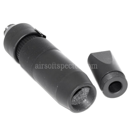 5KU PBS-4 Suppressor Silencer For -14mm CCW Counter-Clockwise Thread Barrel AK Series Rifles Airsoft Black