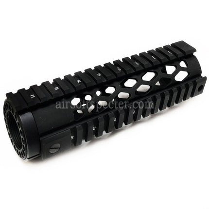 5KU Diamond Series Carbine RAS Handguard Rail System For M4 M16 Series AEG GBB Rifles Airsoft Black