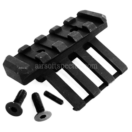 5KU One O'Clock Side Mount For 20mm Picatinny Rail Black