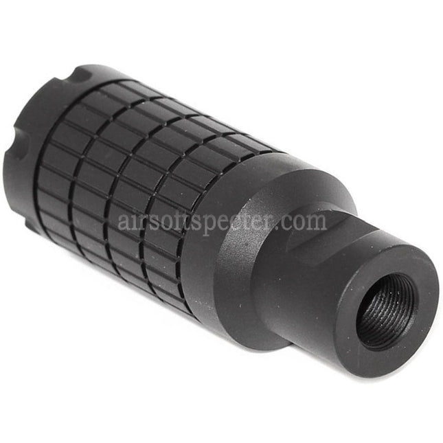 5KU Linear Compensator Flash Hider GEN-II For -14mm CCW Counter-Clockwise Thread Barrel Rifles Airsoft Black