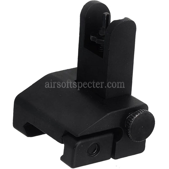AIRSOFT SPECTER Metal Alloy Flip Up Front Sight For 20mm Picatinny Rail Rifles