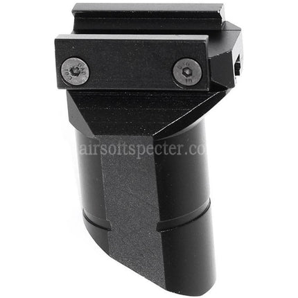 5KU CNC Aluminum PK-6 Foregrip Front Grip For 20mm Picatinny Rail AK Series Rifles Airsoft Black