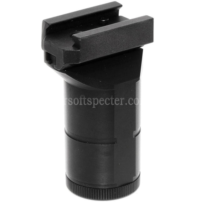 5KU CNC Aluminum PK-0 Foregrip Front Grip For 20mm Picatinny Rail AK Series Rifles Airsoft Black
