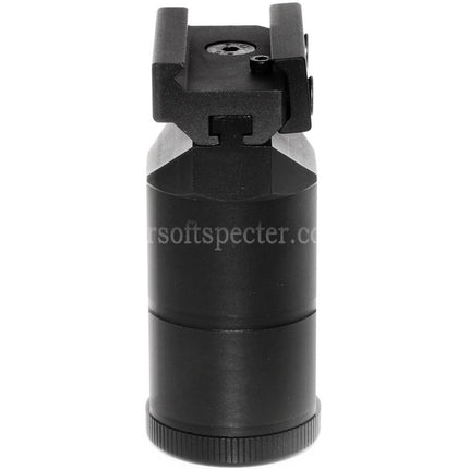 5KU CNC Aluminum PK-0 Foregrip Front Grip For 20mm Picatinny Rail AK Series Rifles Airsoft Black