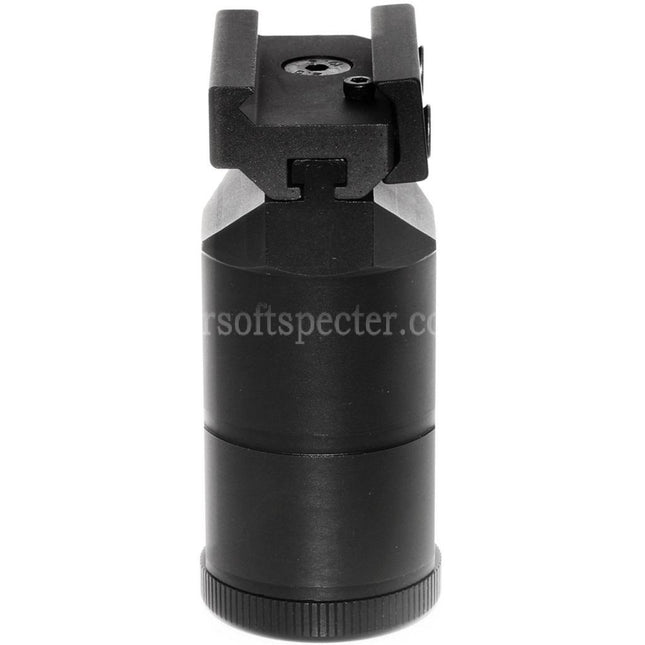 5KU CNC Aluminum PK-0 Foregrip Front Grip For 20mm Picatinny Rail AK Series Rifles Airsoft Black
