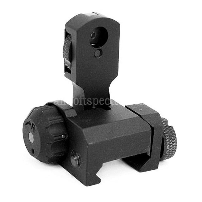5KU Flip Up Rear Sight For M4 M16 Series AEG Rifles Airsoft