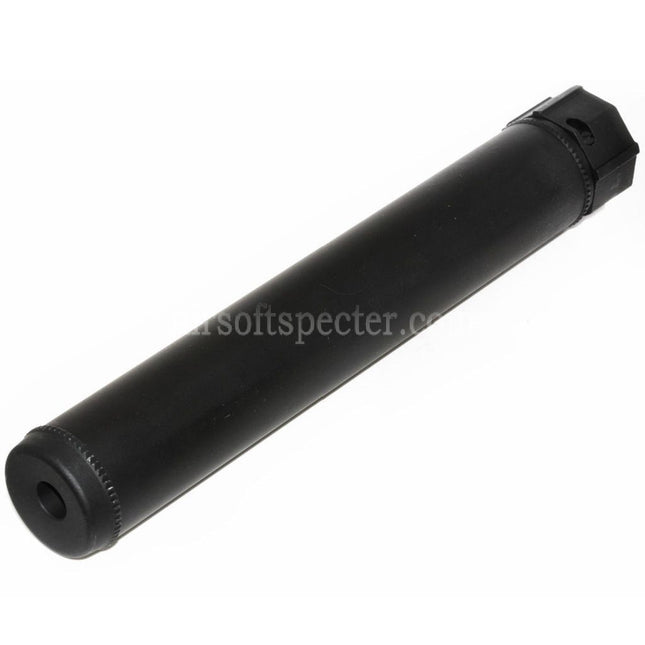 5KU 249mm SOCOM762 SS QD Suppressor Silencer A with Flash Hider For -14mm CCW Counter-Clockwise Thread Barrel Rifles Airsoft Black