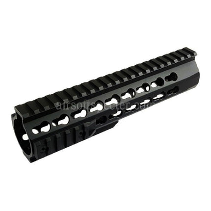 CYMA Aluminum 8.5 Inches 216mm Keymod Handguard Rail System For Tokyo Marui APS CYMA M4 M16 Series AEG Rifles Airsoft Black