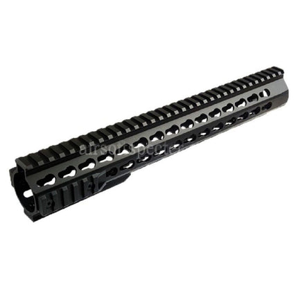 CYMA Aluminum 13 Inches 335mm Keymod Handguard Rail System For Tokyo Marui APS CYMA M4 M16 Series AEG Rifles Airsoft Black