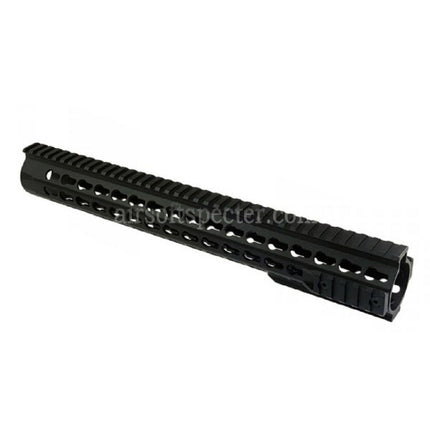 CYMA Aluminum URX4 14.5 Inches 380mm Keymod Handguard Rail System For Tokyo Marui APS CYMA M4 M16 Series AEG Rifles Airsoft Black