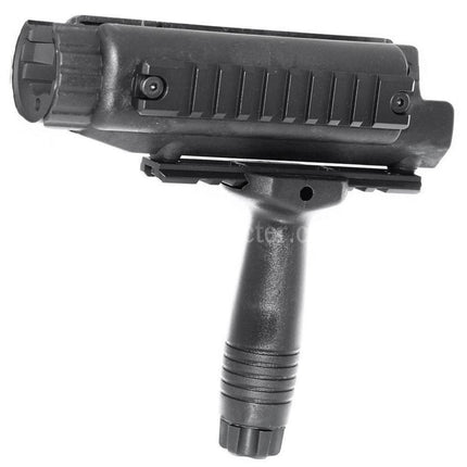 CYMA Handguard Rail System & Foregrip with Outer Barrel For MP5 Series AEG Rifles Airsoft Black