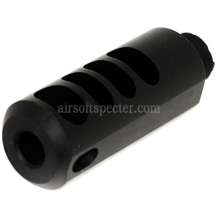 5KU Compensator Type 0 +14mm CW Clockwise Thread For Tokyo Marui Hi-Capa 5.1 Series GBB Pistols Airsoft Black