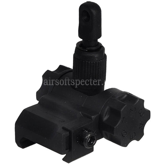 AIRSOFT SPECTER Plastic SCAR Rear Sight For 20mm Picatinny Rail Rifles