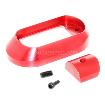 5KU Aluminum IPSC Magwell For Tokyo Marui G17 G18C GBB Pistols Airsoft