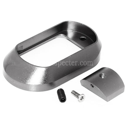 5KU Aluminum IPSC Magwell For Tokyo Marui G17 G18C GBB Pistols Airsoft