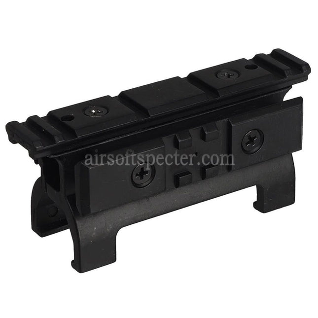 AIRSOFT SPECTER 20mm Upper and Side Rail Mount Base For MP5 Series AEG GBB Rifles Black