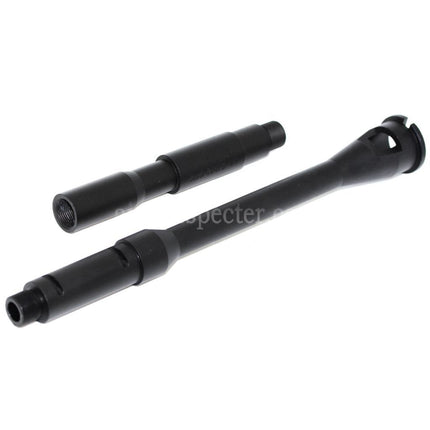 5KU 14.5 Aluminium M4A1 Outer Barrel -14mm CCW Counter-Clockwise Thread For WA M4 M16 Series GBB Rifles Airsoft Black