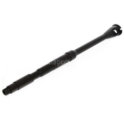 5KU 14.5 Aluminium M4A1 Outer Barrel -14mm CCW Counter-Clockwise Thread For WA M4 M16 Series GBB Rifles Airsoft Black