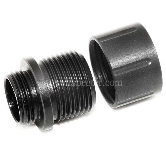 AIRSOFT SPECTER Barrel Silencer Compensator Adapter For G17 -12mm CCW -14mm CCW Counter-clockwise with Thread Cover