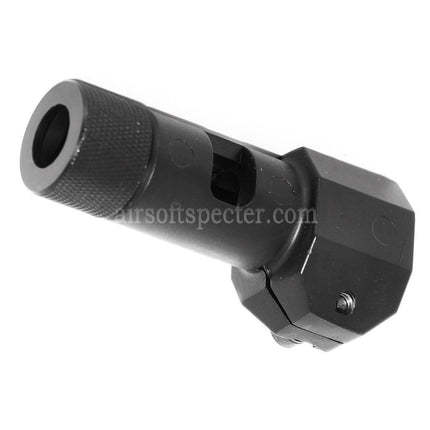 AIRSOFT SPECTER 74mm Metal Muzzle Brake Flash Hider For WELL L96 MB Series Sniper Rifle