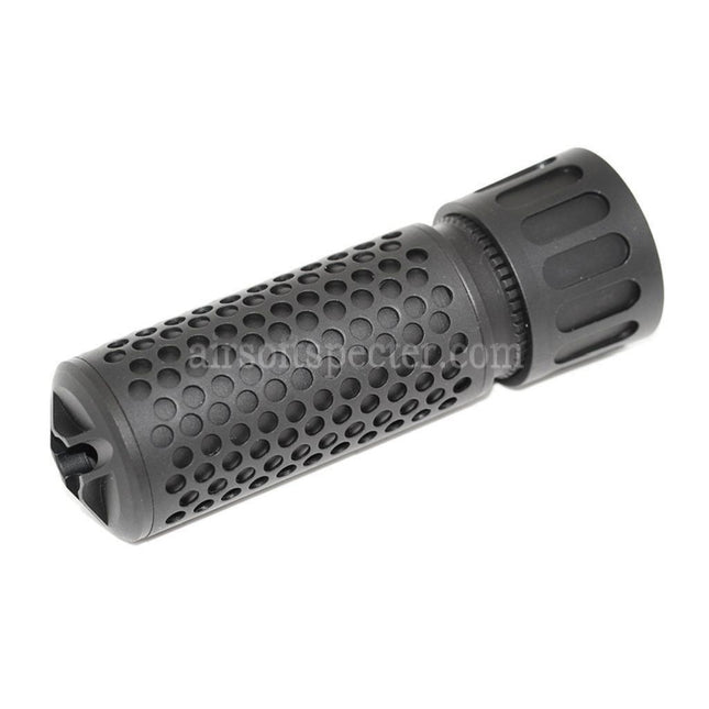 5KU 125mm 5 Inches KAC Style QDC/CQB Suppressor Silencer with Flash Hider For -14mm CCW Counter-Clockwise Thread Barrel Rifles Airsoft