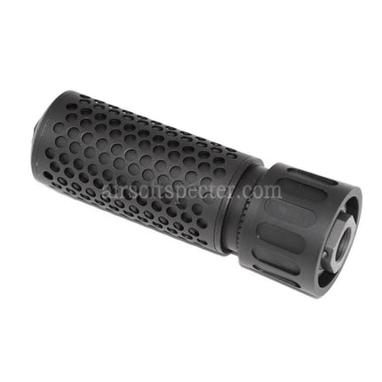 5KU 125mm 5 Inches KAC Style QDC/CQB Suppressor Silencer with Flash Hider For -14mm CCW Counter-Clockwise Thread Barrel Rifles Airsoft