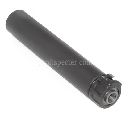 5KU 213mm SOCOM762 RC Suppressor Silencer with Flash Hider For -14mm CCW Counter-Clockwise Thread Barrel Rifles Airsoft