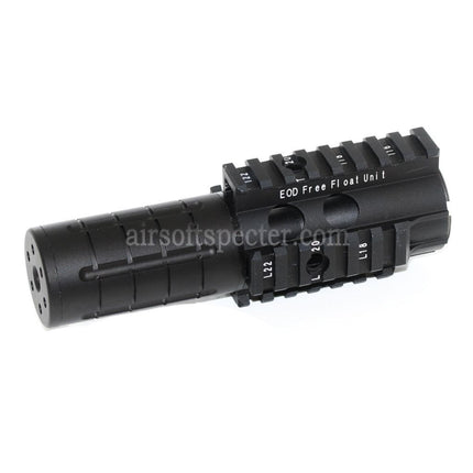 5KU Mini Patriot Front Kit Handguard Rail System For WA M4 M16 Series GBB Rifles Airsoft Black