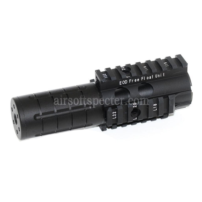 5KU Mini Patriot Front Kit Handguard Rail System For WA M4 M16 Series GBB Rifles Airsoft Black