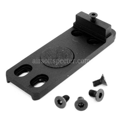 5KU Metal Micro Rear Sight Mount For Tokyo Marui G17 Series GBB Pistols Airsoft Black