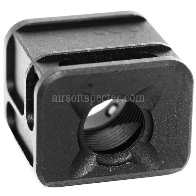 5KU SPARC-M Compensator -14mm CCW For Tokyo Marui G17 G18C GBB Pistols Airsoft Black
