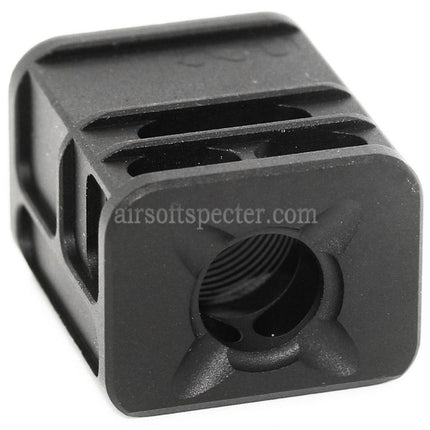 5KU SPARC-L Compensator -14mm CCW For Tokyo Marui G17 G18C GBB Pistols Airsoft Black