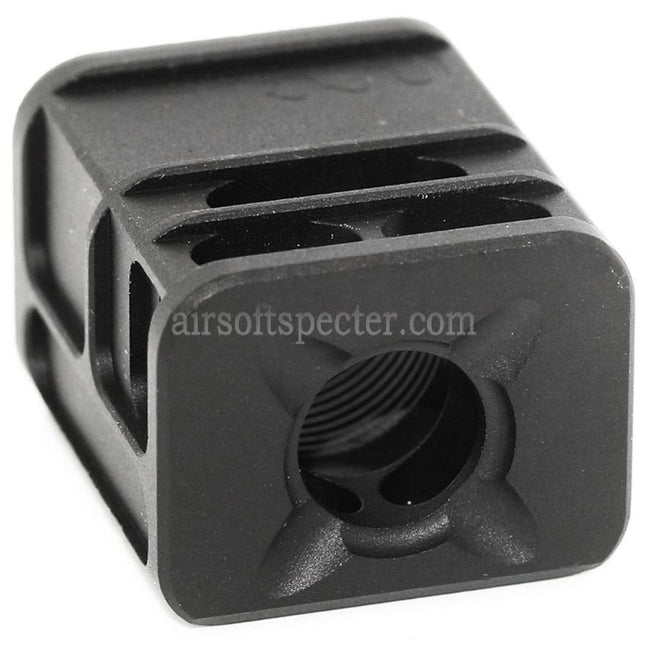 5KU SPARC-L Compensator -14mm CCW For Tokyo Marui G17 G18C GBB Pistols Airsoft Black