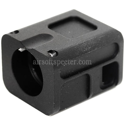 5KU SPARC-L Compensator -14mm CCW For Tokyo Marui G17 G18C GBB Pistols Airsoft Black