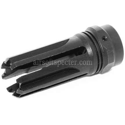 5KU 60mm VENOM Muzzle Brake Flash Hider For -14mm CCW Counter-Clockwise Thread Barrel Rifles Airsoft Black