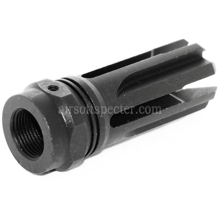 5KU 60mm VENOM Muzzle Brake Flash Hider For -14mm CCW Counter-Clockwise Thread Barrel Rifles Airsoft Black