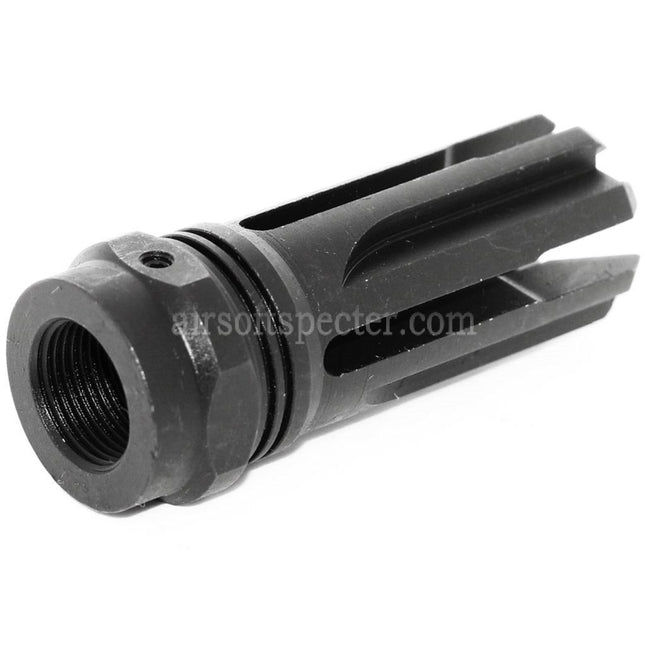5KU 60mm VENOM Muzzle Brake Flash Hider For -14mm CCW Counter-Clockwise Thread Barrel Rifles Airsoft Black