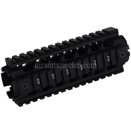 Système de rail de garde-main PTS Ergo Z pour fusils AEG séries M4 M16 Airsoft Noir
