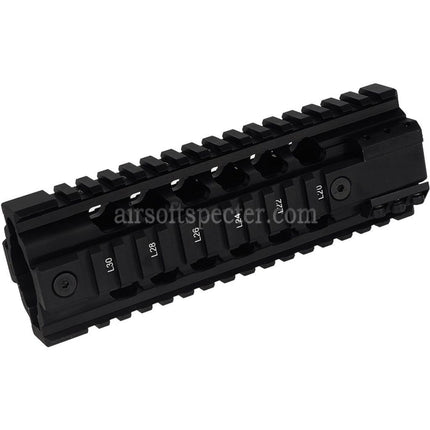 Système de rail de garde-main flottant PTS Ergo Z pour fusils AEG M4 M16 Airsoft Noir