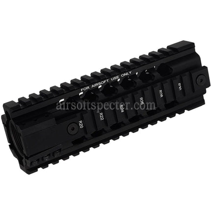 Système de rail de garde-main flottant PTS Ergo Z pour fusils AEG M4 M16 Airsoft Noir