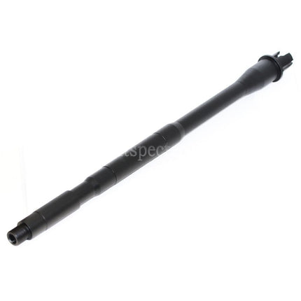 E&C 15 Aluminum CQB Outer Barrel Extension Tube -14mm CCW Counter-Clockwise Thread For M4 M16 Series AEG Rifles Airsoft Black