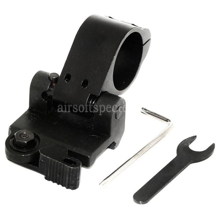 AIRSOFT SPECTER 30mm Tactical Flip-To-Side QD FTS Mount For 20mm Rail System Black