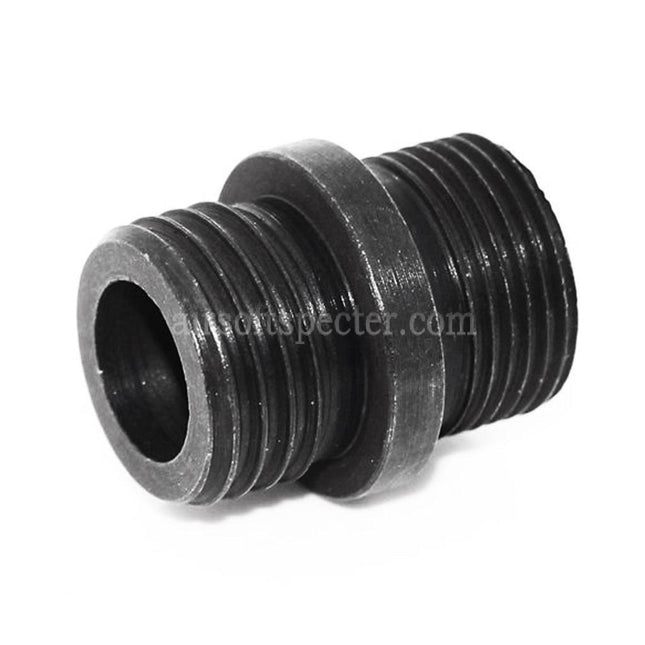 AIRSOFT SPECTER Barrel Silencer Compensator Adapter For Tokyo Marui WELL MP5KA4 G55 (13mm CW To -14mm CCW) Series AEG GBB Rifles
