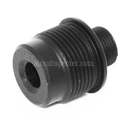 AIRSOFT SPECTER Barrel Silencer Compensator Adapter For Tokyo Marui WELL L96 (14mm CW To CCW) Series Sniper Rifles