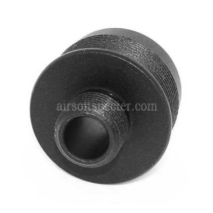 AIRSOFT SPECTER Barrel Silencer Compensator Adapter For Tokyo Marui VSR-10 / WELL MB02 (14mm CW To CCW) Series Sniper Rifles