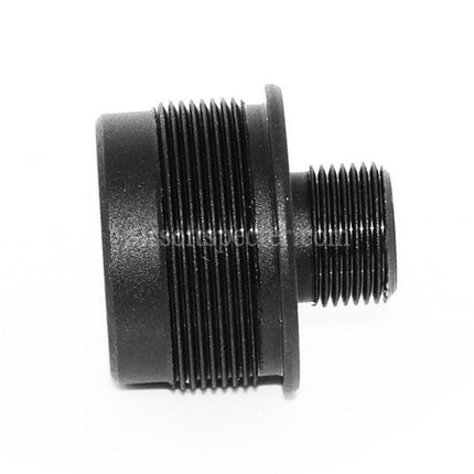 AIRSOFT SPECTER Barrel Silencer Compensator Adapter For Tokyo Marui VSR-10 / WELL MB02 (14mm CW To CCW) Series Sniper Rifles